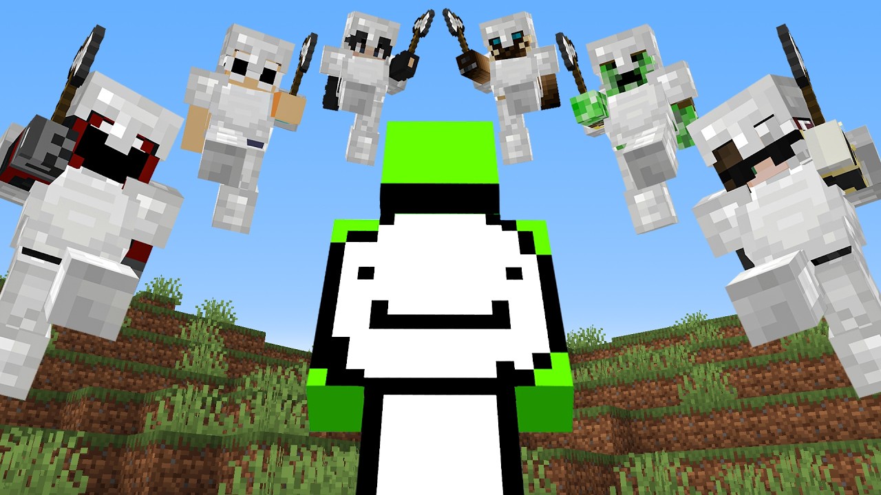 Minecraft Speedrunner VS 6 Hunters