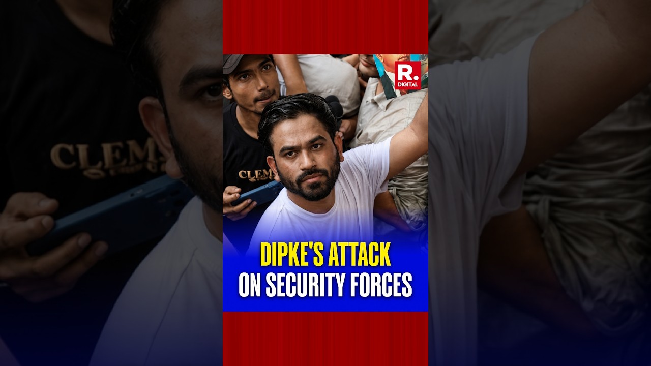 Arnab Points Out How Abhijeet Dipke Organised Attacks On Security Forces | CJP Protest