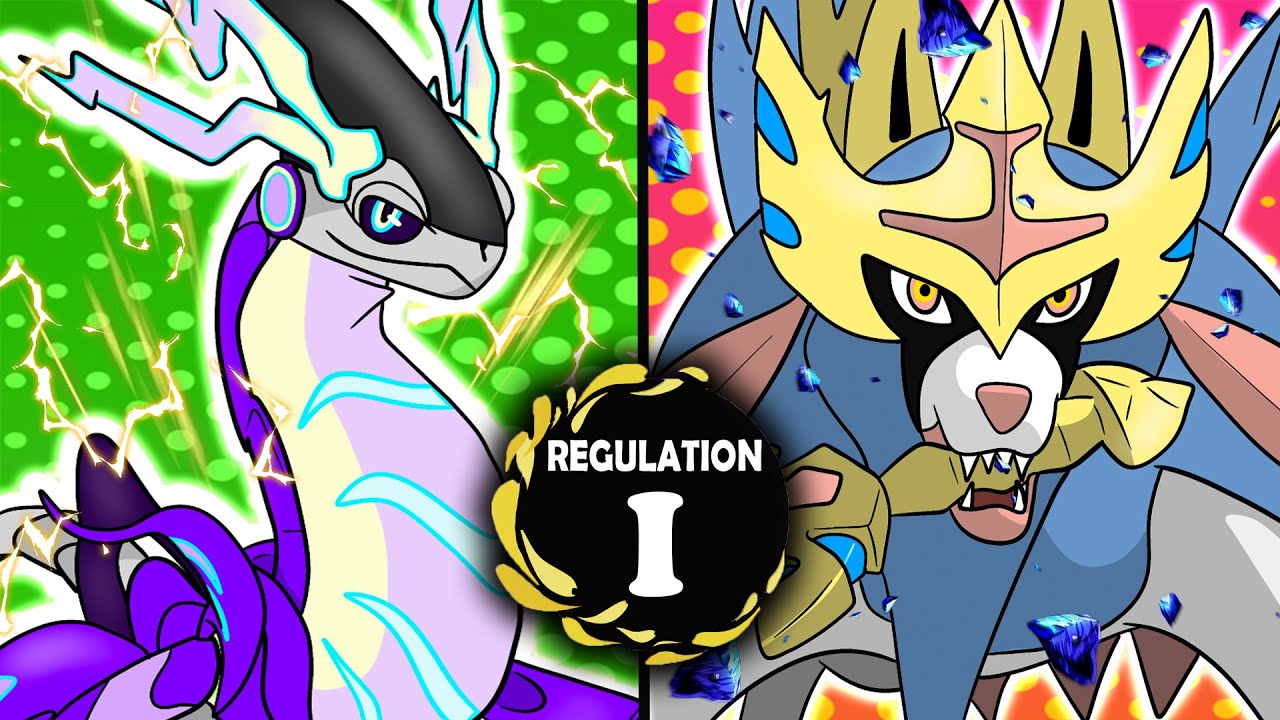 MIRAIDON and ZACIAN are an ELECTRIC DUO in Reg I!