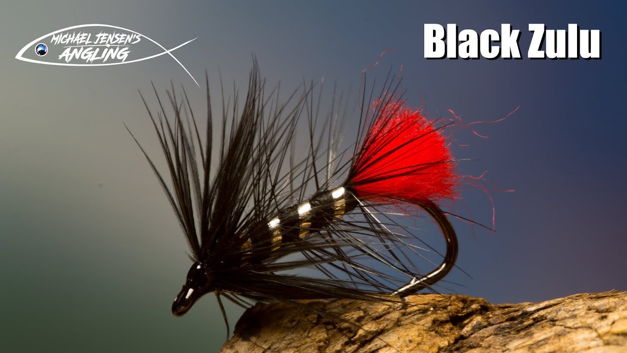 Black Zulu - classic wet fly tying