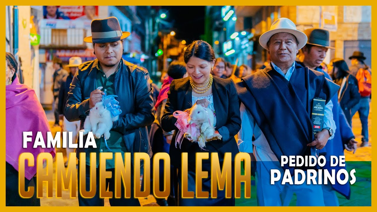 Pedido de Padrinos - Familia Camuendo Lema | 2023