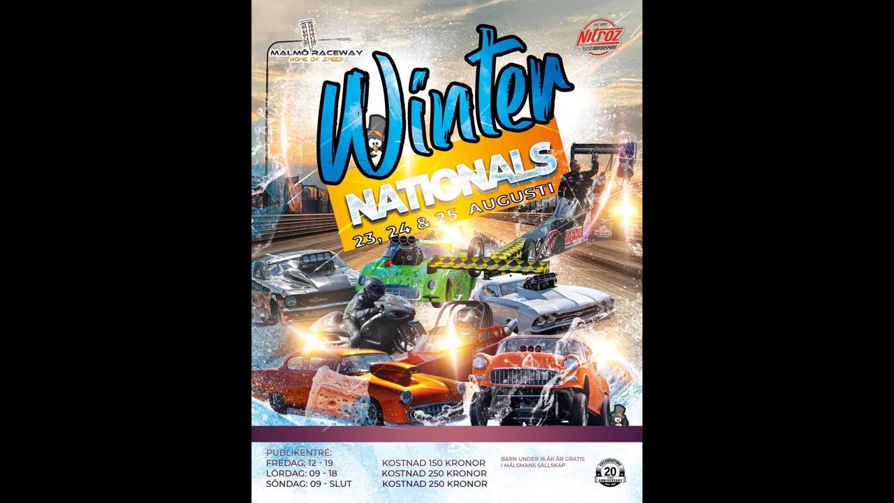 Winter Nationals (Lördag) | Malmö Raceway #dragracing #201m #malmöraceway