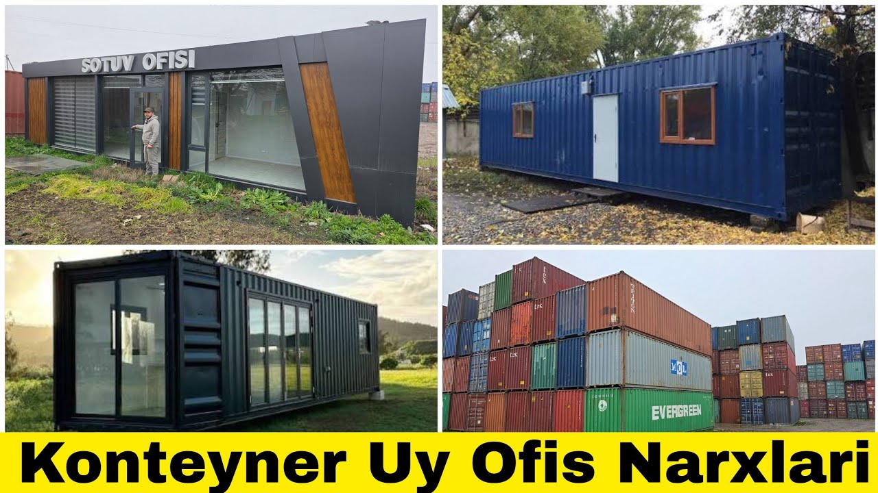 Arzon Narxda Ko'chma Uylar Ofislar Magazinlаr Narxlari | Контейнер Уйлар Нархлари 