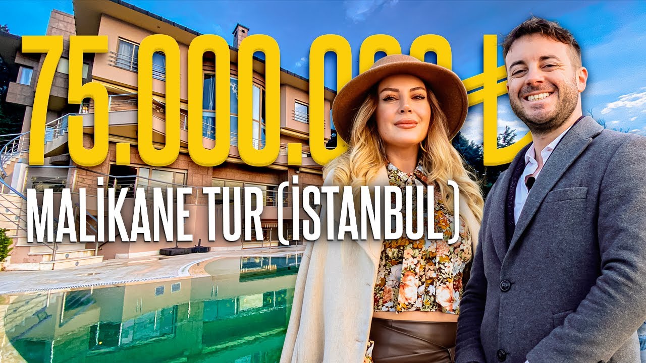 75 Milyon TL'ye Adalar Manzarası ve Basketbol Sahasına Sahip Dev Malikane Turu #EVTURU