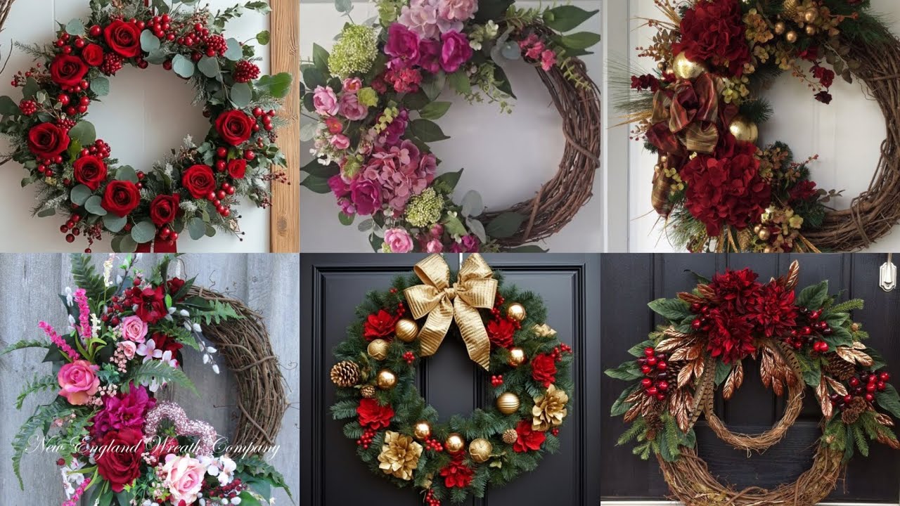 Most amazing Christmas decoration wreath design beautiful decoration ideas