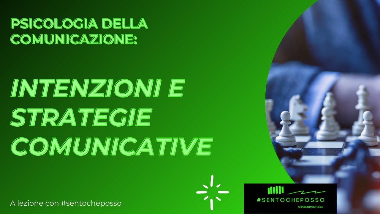 Intenzioni e strategie comunicative