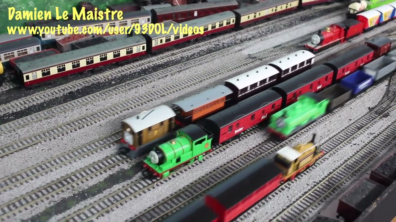 My Hornby and Bachmann Thomas the Tank Engine Models at Wellingborough Museum, 23rd August 2022