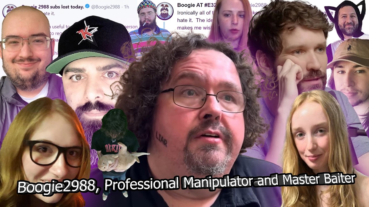 Boogie2988, Professional LolCow and Manipulator, A History Of Lies