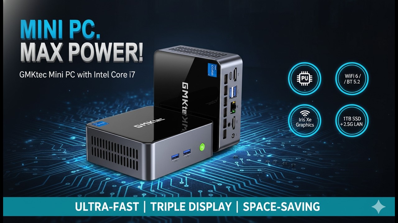 GMKtec Mini PC i7-1185G7 Review – Powerful Compact Desktop Worth It?