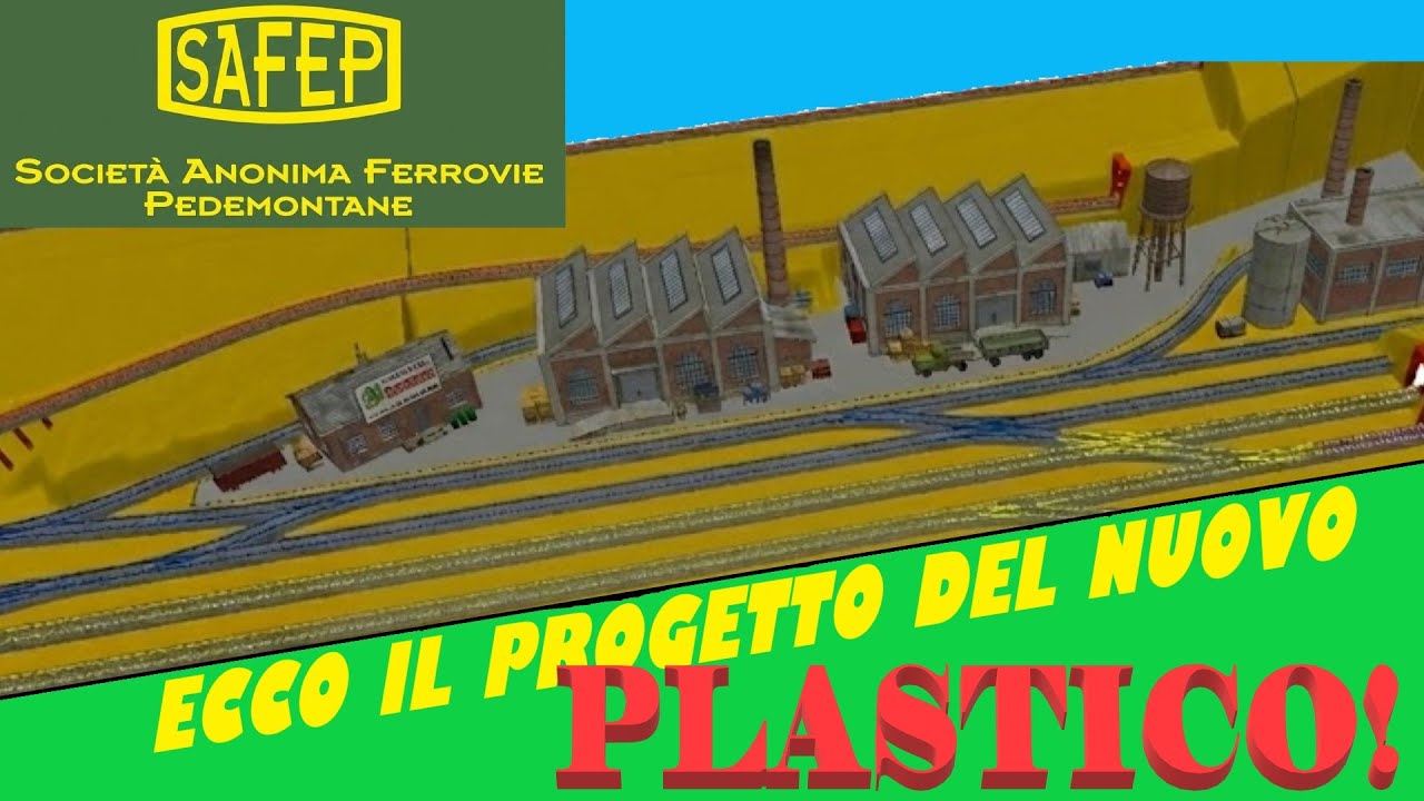 Ecco il progetto del nuovo plastico “SAFEP” H0 (Vlog #3)