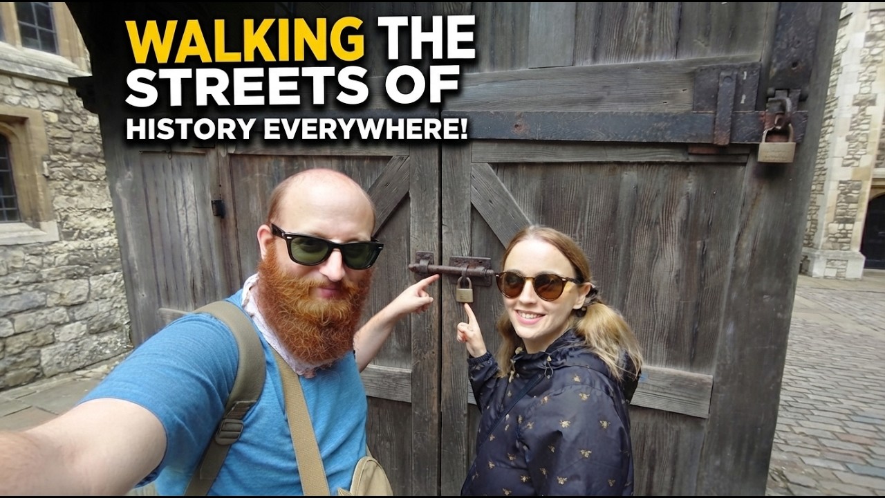 Walking the Streets of London - History Everywhere!