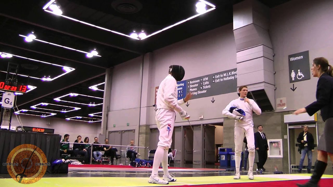 Portland 2012 Epee - R12 - Ace Eldeib v Seth Kelsey (Partial)
