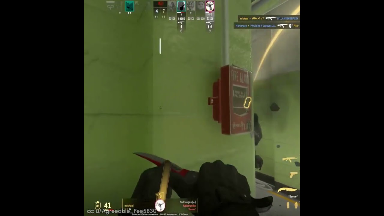 Getting a Flashbang Kill in CS2