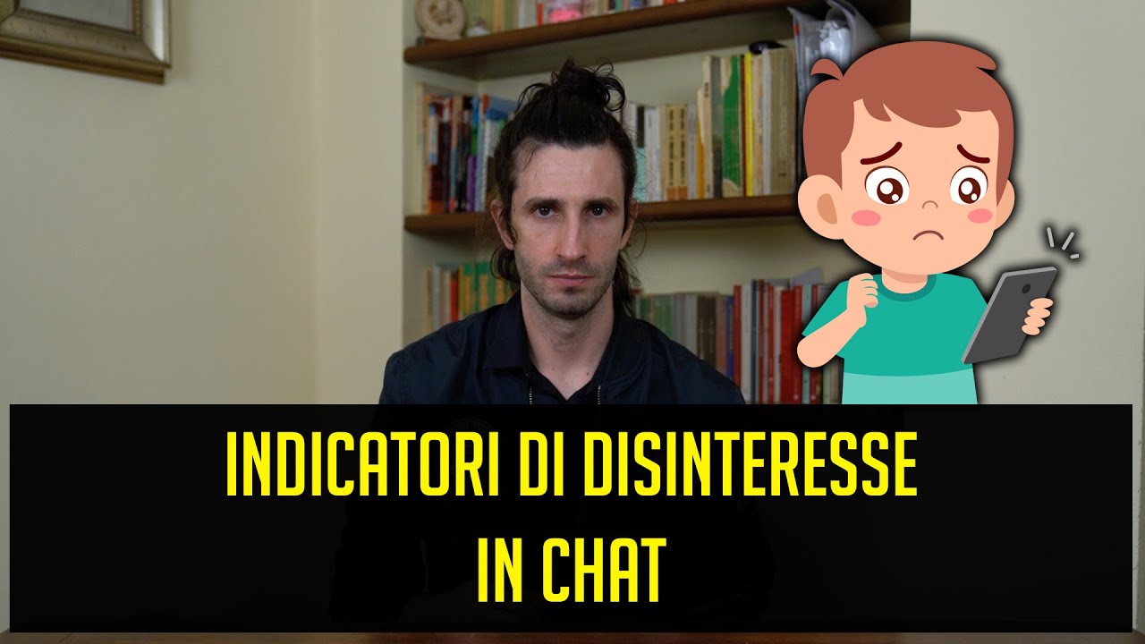 Indicatori di disinteresse in chat
