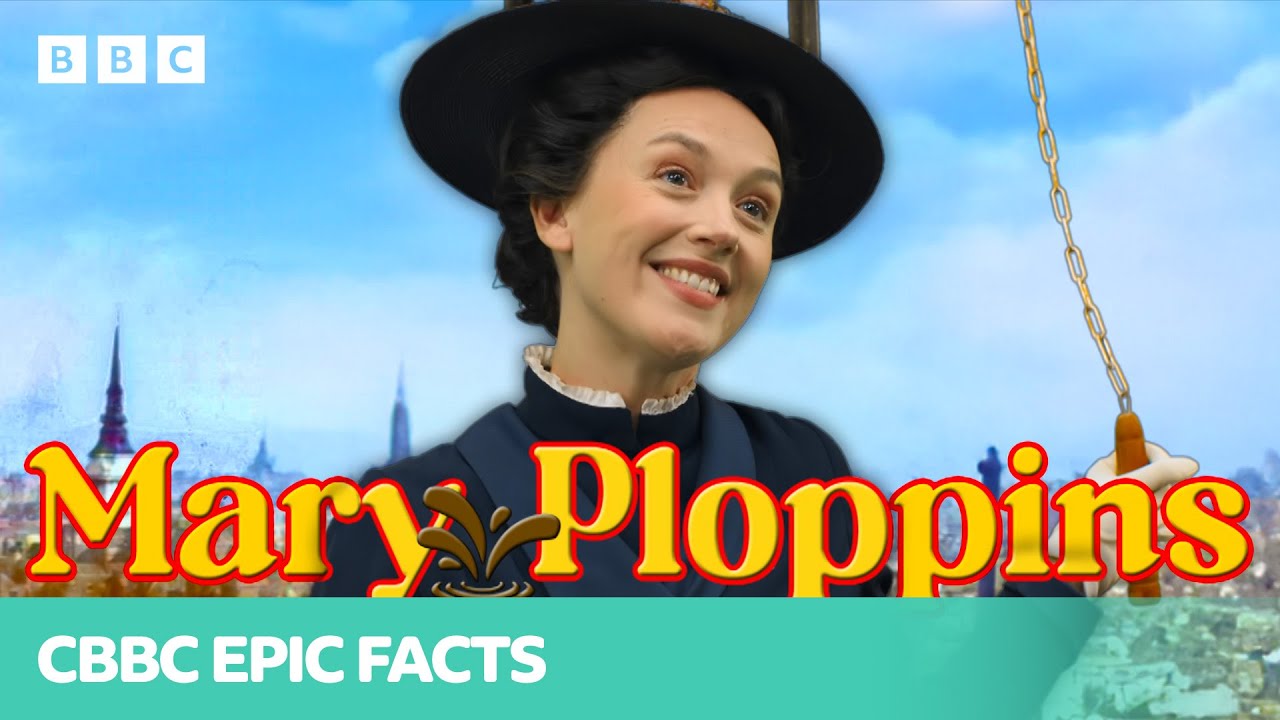 Mary Ploppins is here to help your poo...flow! GROSS! 💩🫣 | Horrible Science | CBBC Epic Facts