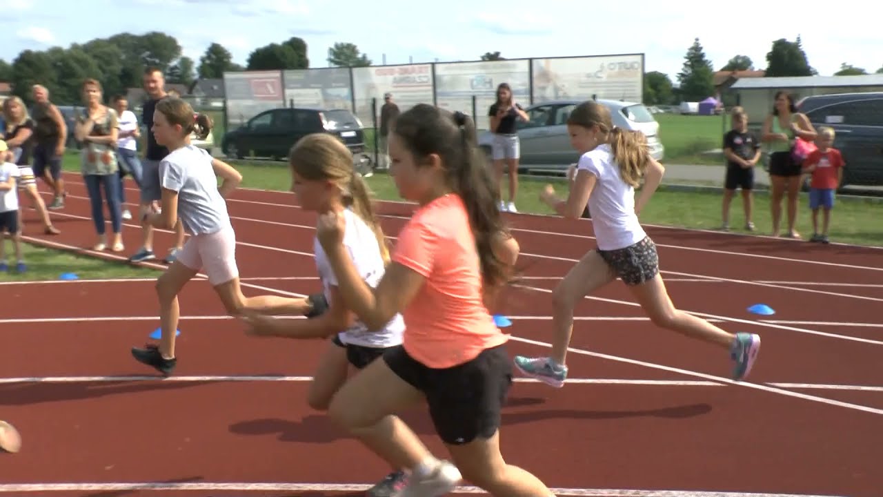 10, 11 i 12-latki - bieg na 600 m dziewcząt 2021 zawody lekkoatletyczne