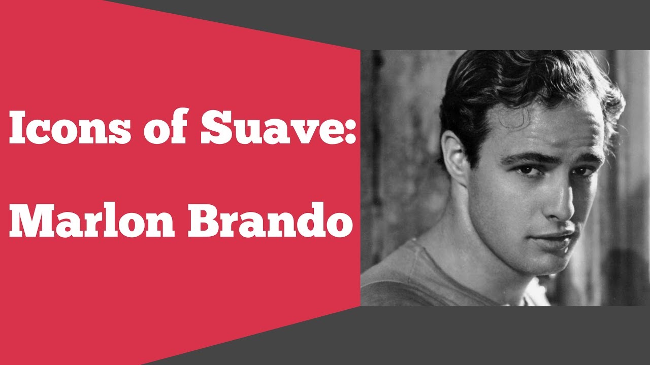 Icons of Suave: Marlon Brando