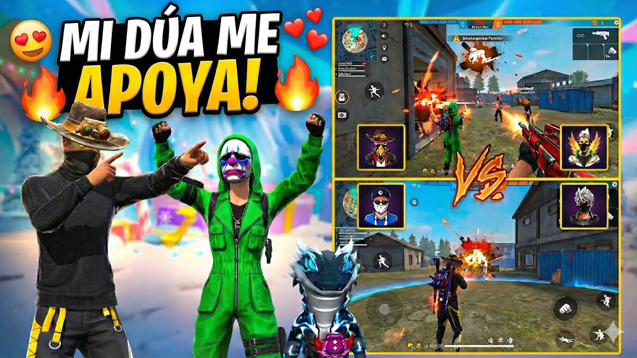 MI EX DUITA ME ESPECTEA EN ESTA PARTIDA Y ASI LA SORPRENDO😱☠️