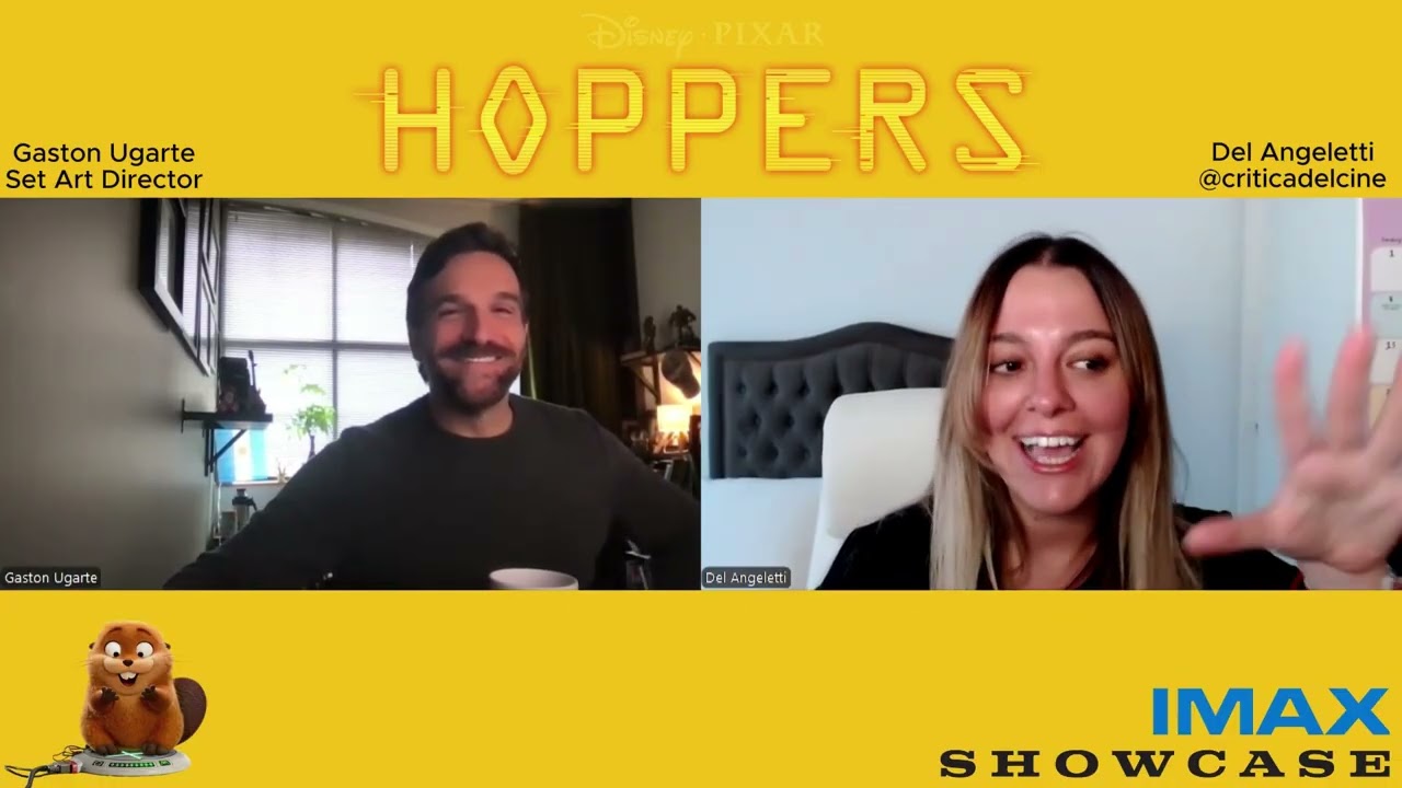 Del Angeletti entrevistó a Gastón Ugarte set art director de Hoppers.