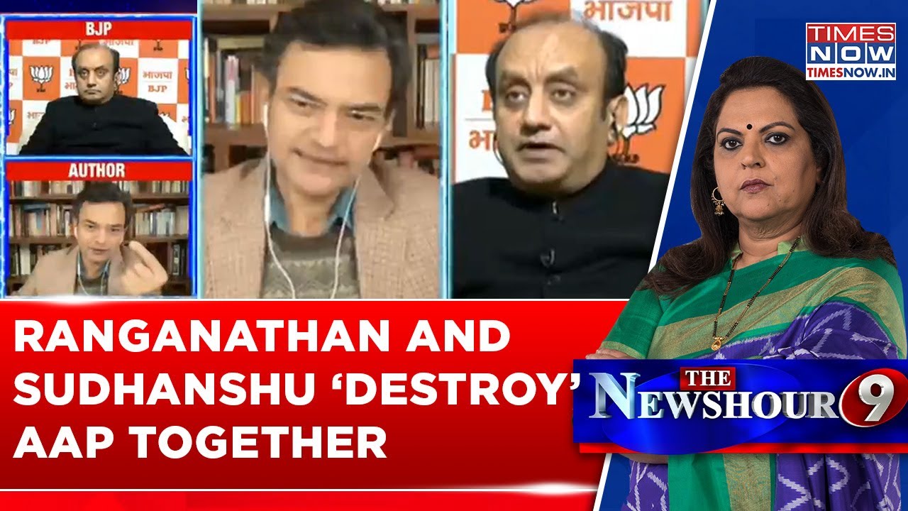 Anand Ranganathan & Sudhanshu Trivedi's Deadly Duo 'Destroy' AAP Like Never Before, Must Watch Video