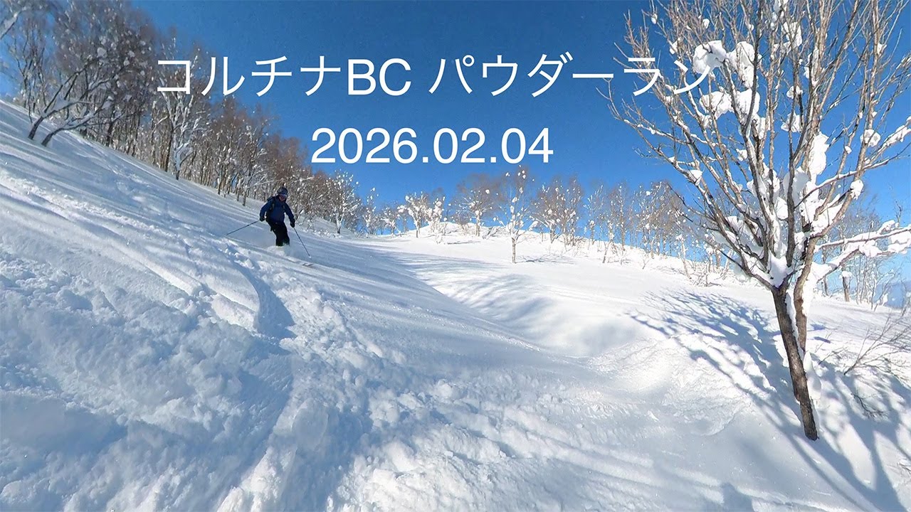 コルチナBC リセットされたパウダー　2026.02.04