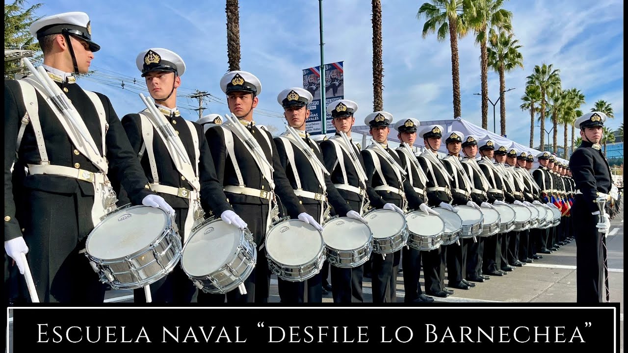 Escuela Naval - Desfile COMPLETO Cívico Militar 2025 - Lo Barnechea (4K-HD)