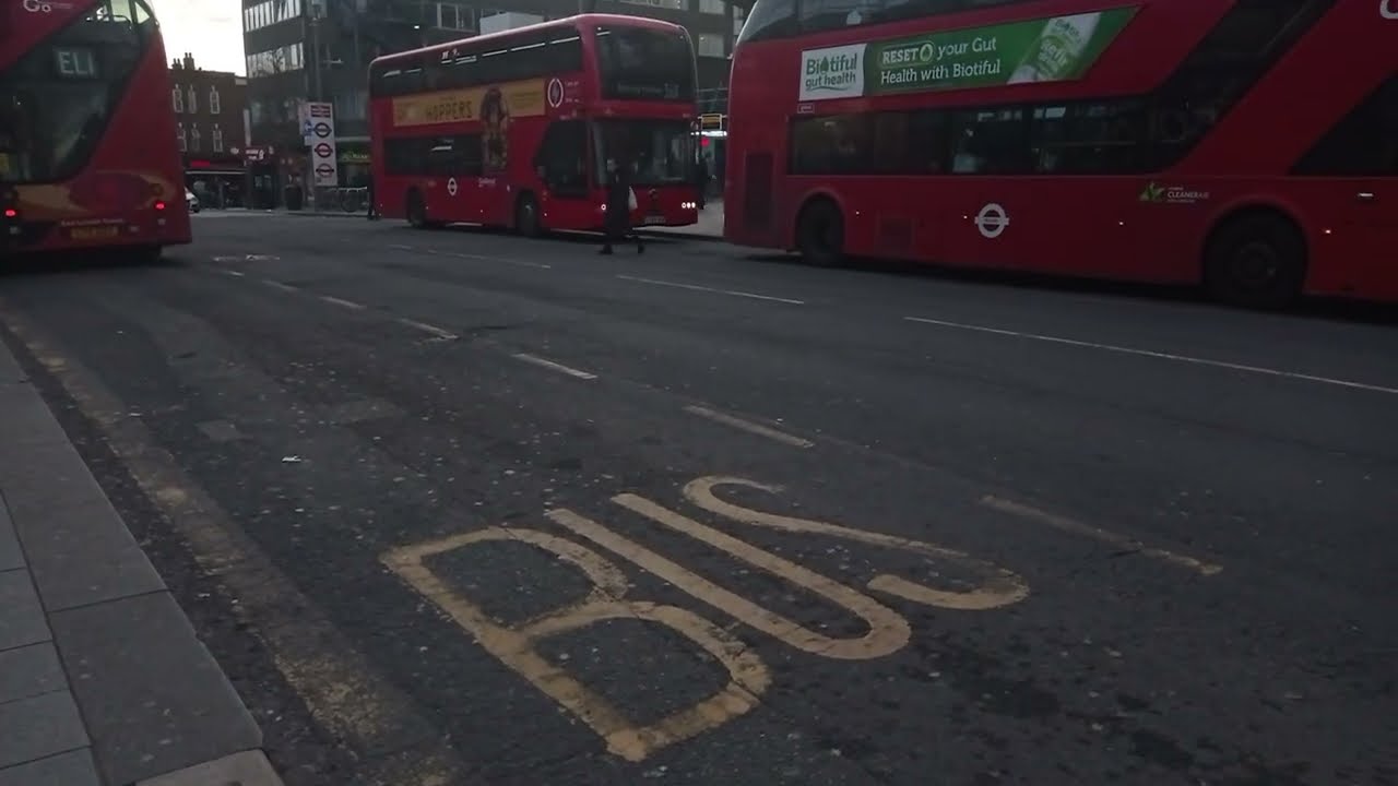 Few buses at Barking Station 2:09 mins