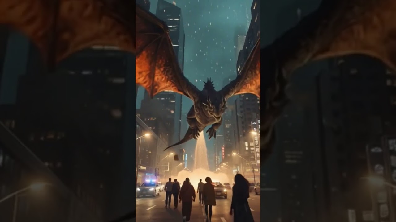 The Hunting Dragon #aishorts #dragonn #viral short