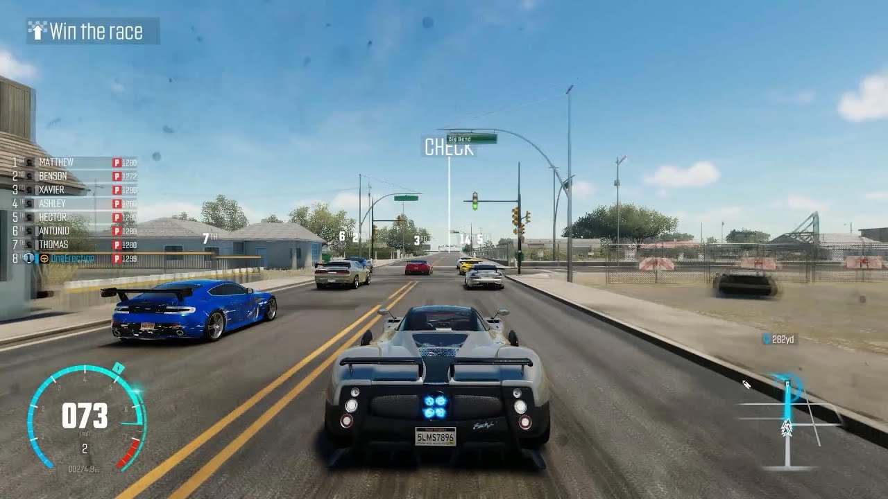 The Crew Wild Run - Observatory Dash Time Attack (Pagani Zonda F vs Ferrari 458 vs Mclaren MP4-12c)