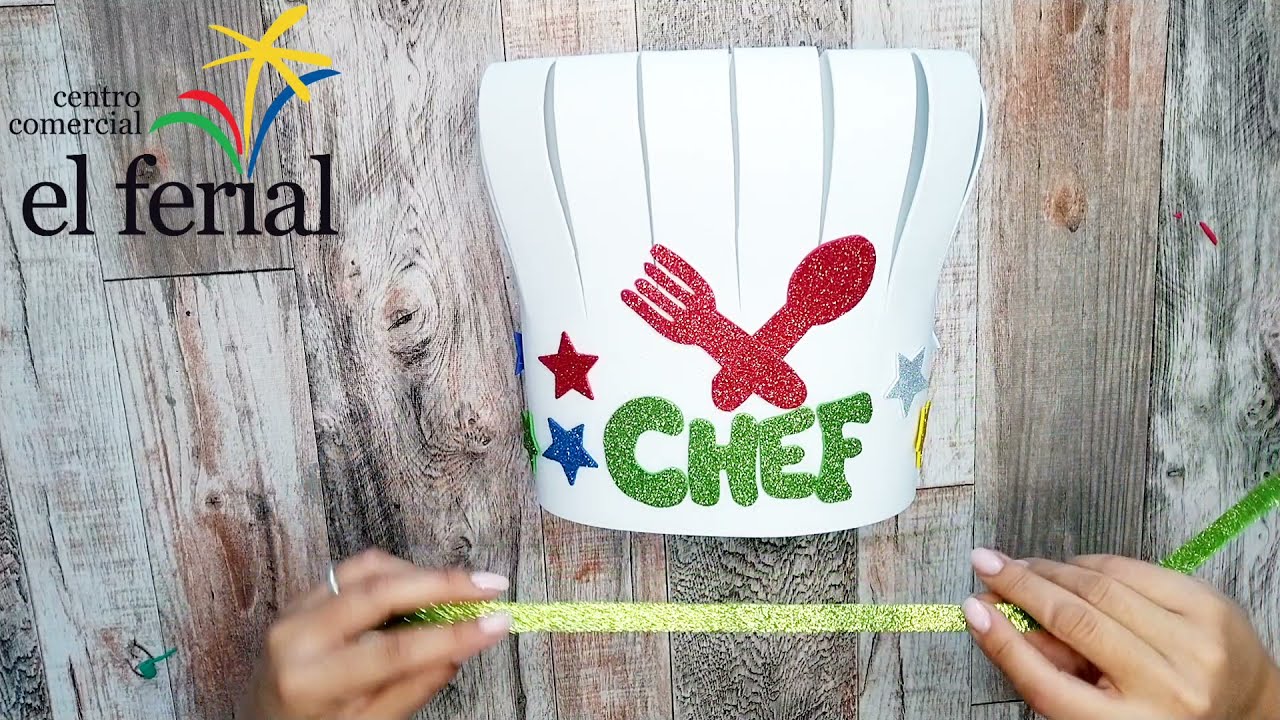 Talleres familiares. Gorro Chef