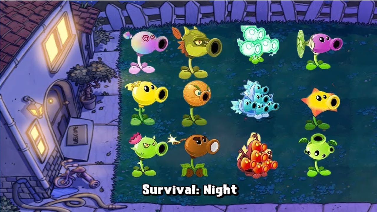Plants vs Zombies All Plants Siver Zombie vs Dr. Zomboss