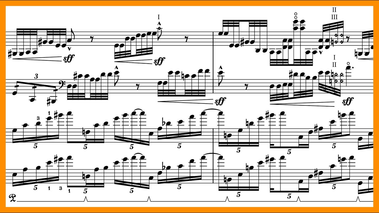 Timo Andres — Piano Trio — score follow