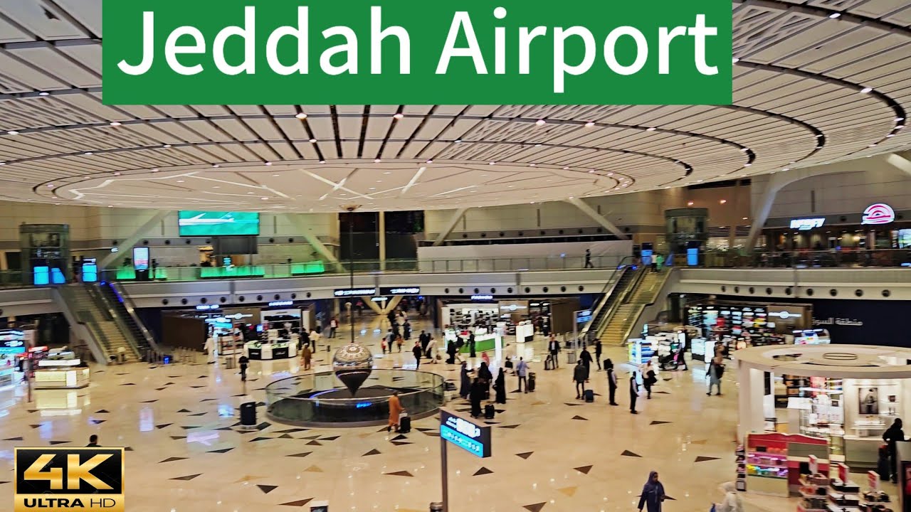 Transit at Jeddah Airport | Walk through King Abdulaziz International Airport (JED) | Saudi Arabia