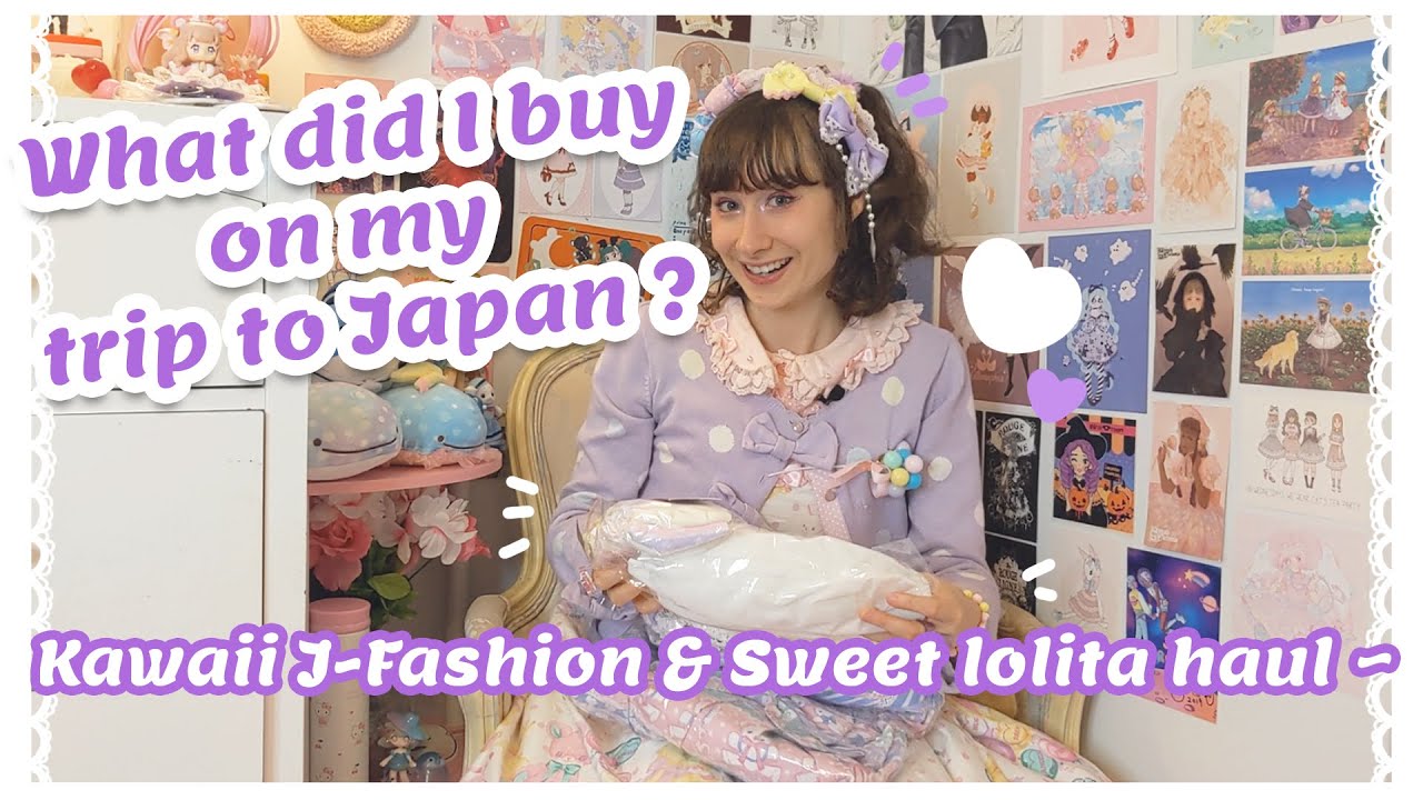J-Fashion & Lolita Haul from my trip to Japan!