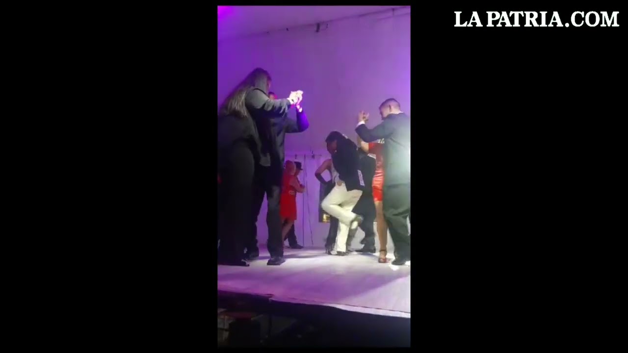 Concurso de baile Primera Copa de Arrabal, en la Calle del Tango de Manizales