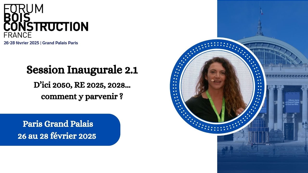 Session inaugurale 2.1 : D'ici 2050, RE 2025, 2028... comment y parvenir ? (Table ronde)