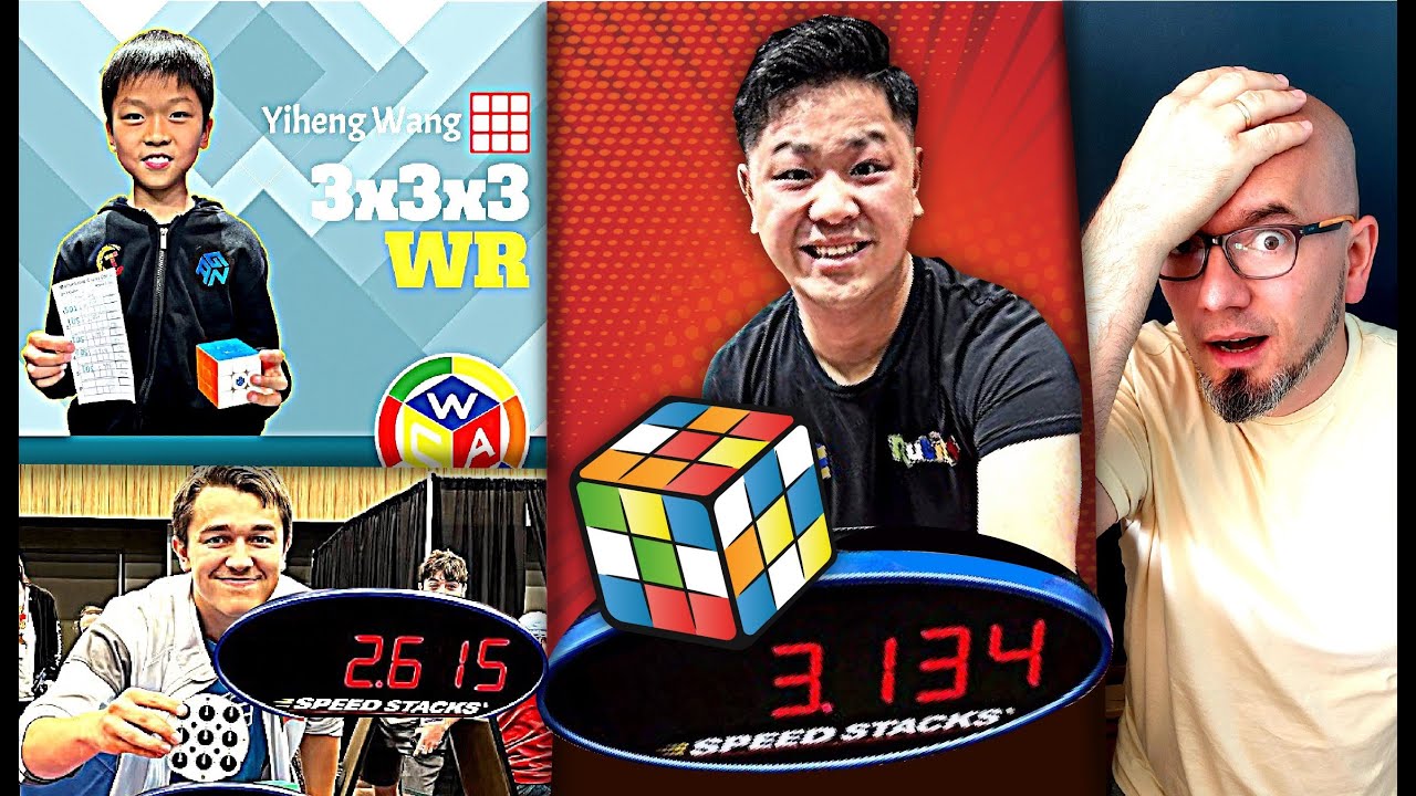 REKORD ŚWIATA 3.13 Maxa Parka 4.48 średnia 3x3x3 YIHENG Wanga EPICKI Fail Khananiego TYMON w akcji
