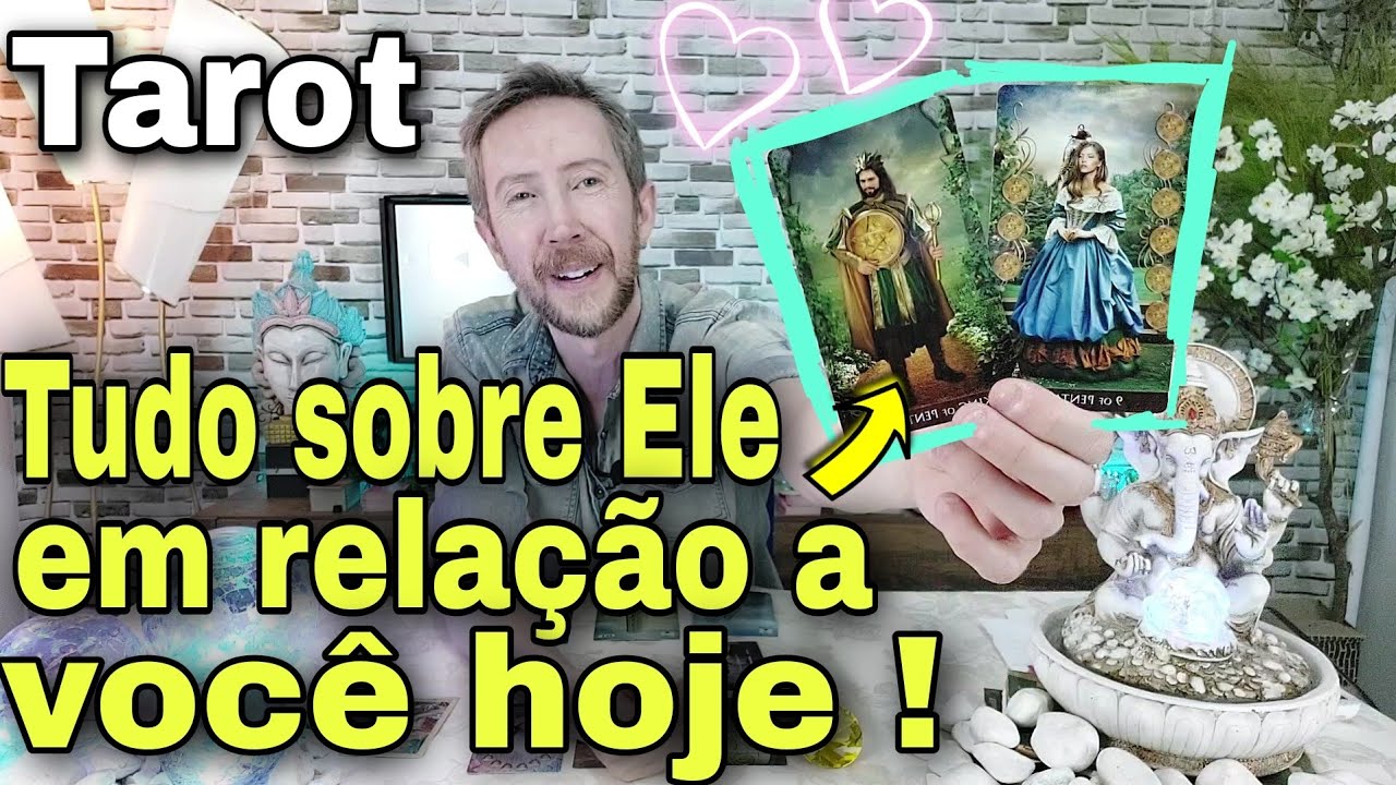 Desvendando ele hoje ! Tudo sobre ele em relação o você hoje ! Como ele está em relação a mim hoje ?