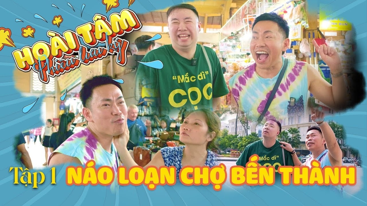 Ho&agrave;i T&acirc;m N&aacute;o Loạn Chợ Bến Th&agrave;nh 1000 M&oacute;n Ăn Ngon - Ho&agrave;i T&acirc;m Phưu Lưu K&yacute; Tập 1