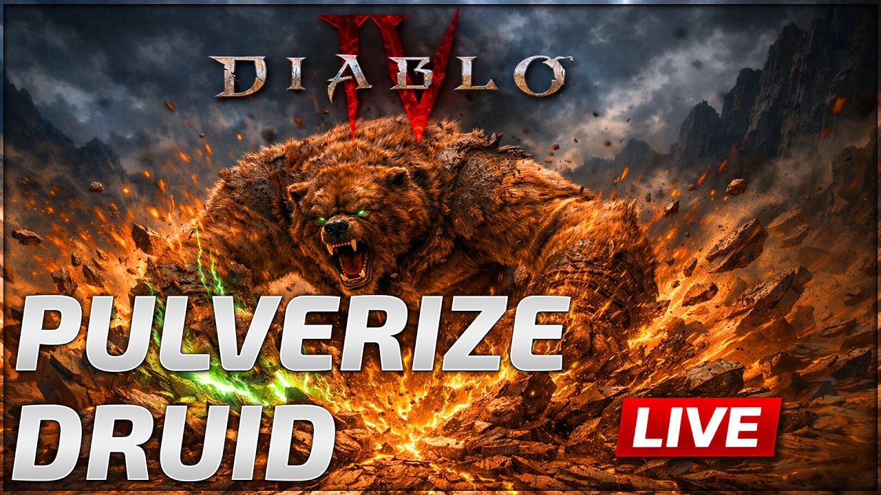 Going For Rank 1 Druid - Diablo 4 Season 12