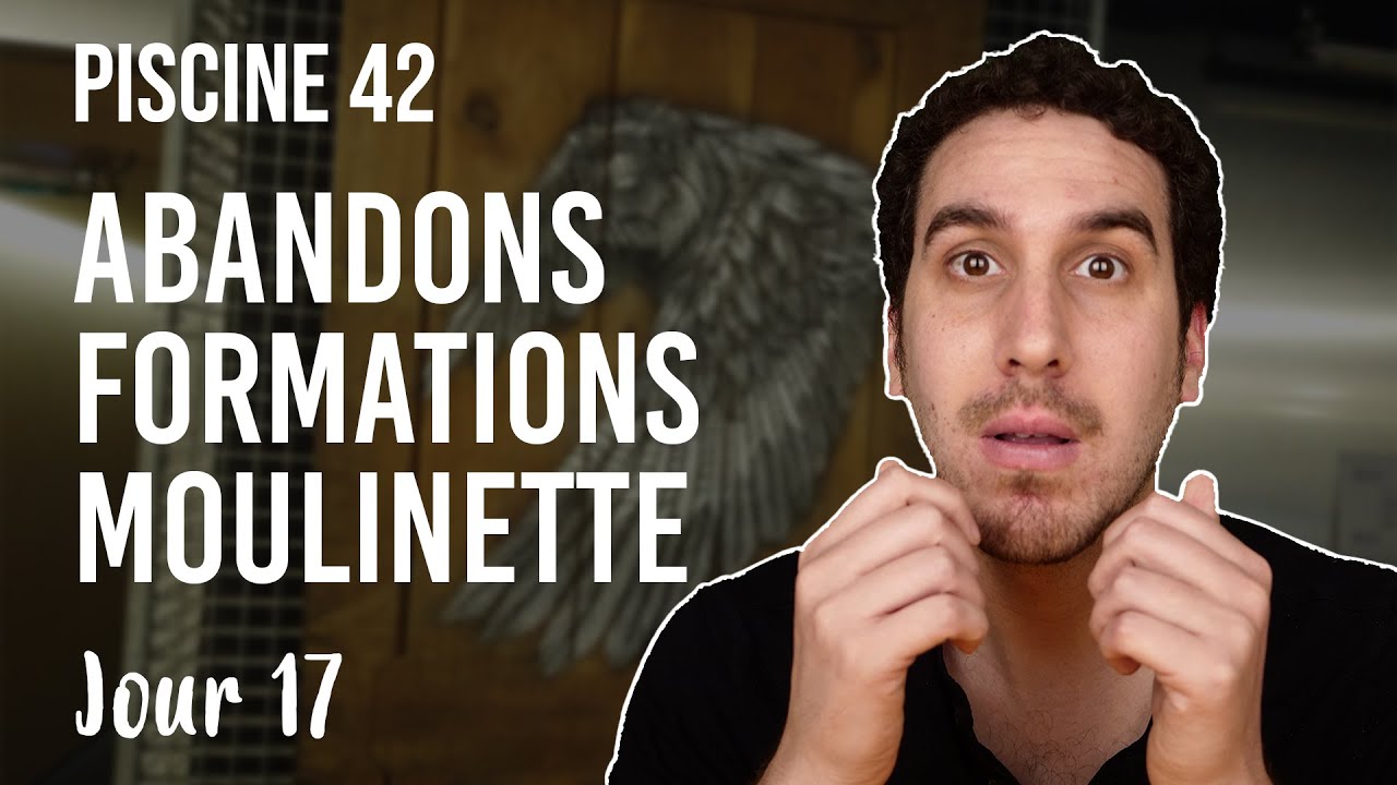 LA PISCINE DE L'ECOLE 42 - DES ABANDONS, DES SOLUTIONS - Jour 17