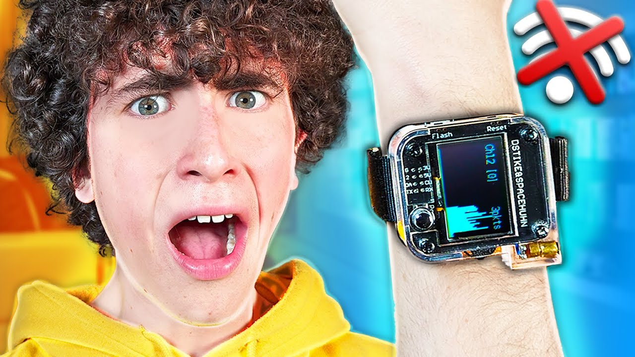 Provo un OROLOGIO che HACKERA LE RETI WIFI! *funziona?*