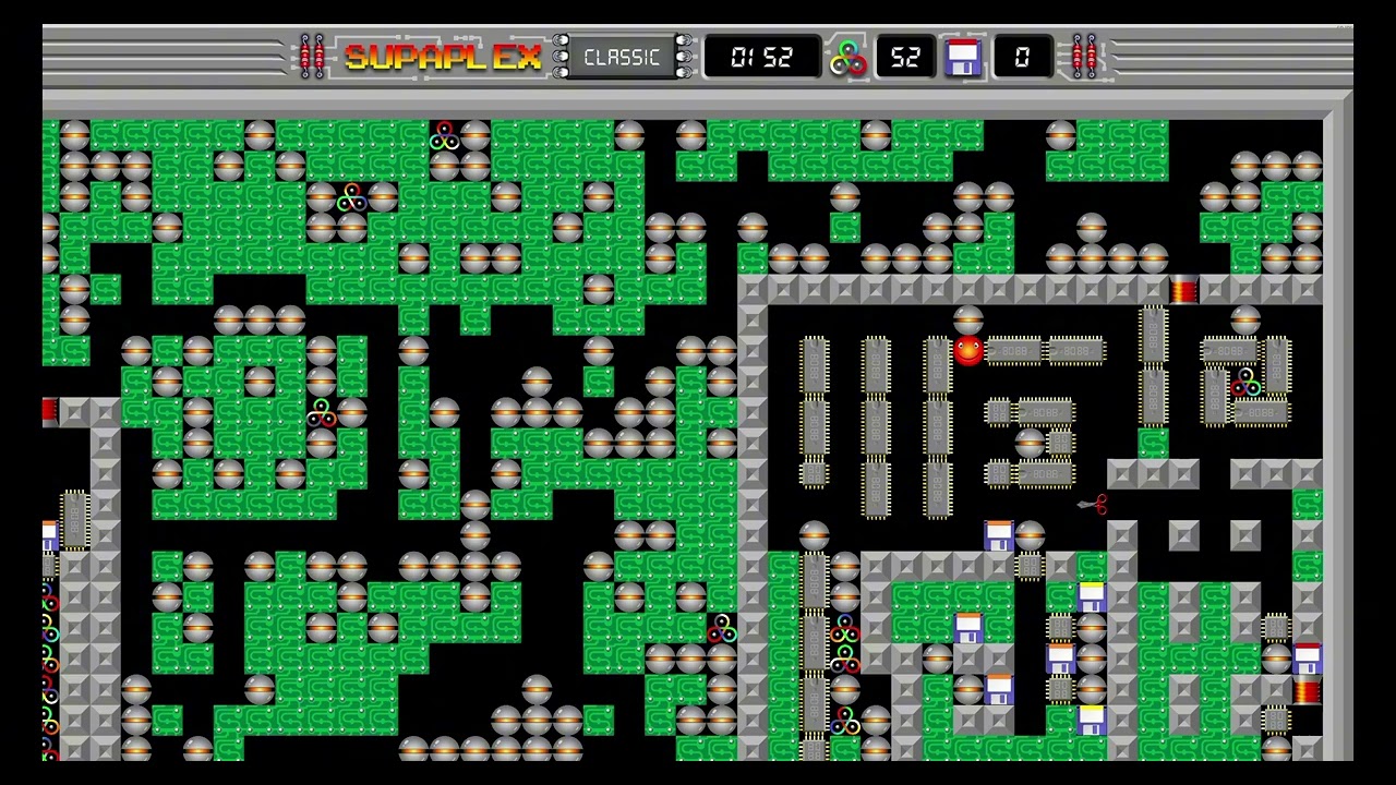 [SUPAPLEX CLASSIC] - LV. 105 : ONE'S MISSING