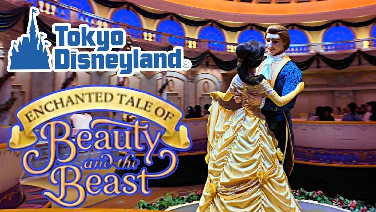 Enchanted Tale of Beauty and the Beast Tokyo Disneyland POV 4k