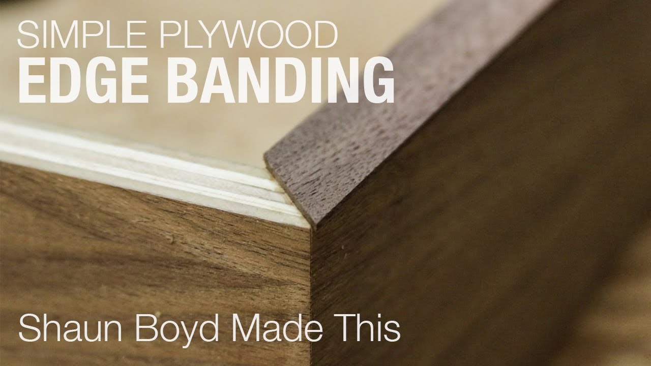 How to Make Simple Plywood Edge Banding