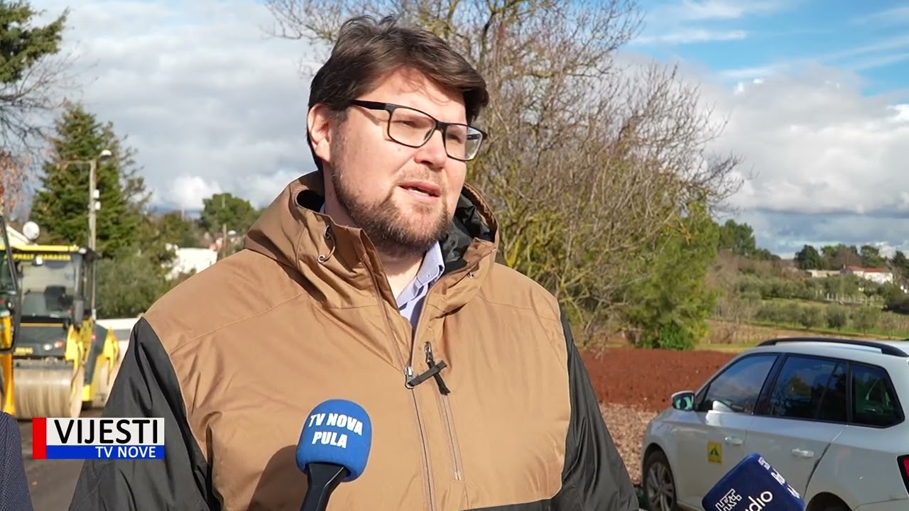 Vijesti TVN - Završeni radovi na Štinjanskoj cesti
