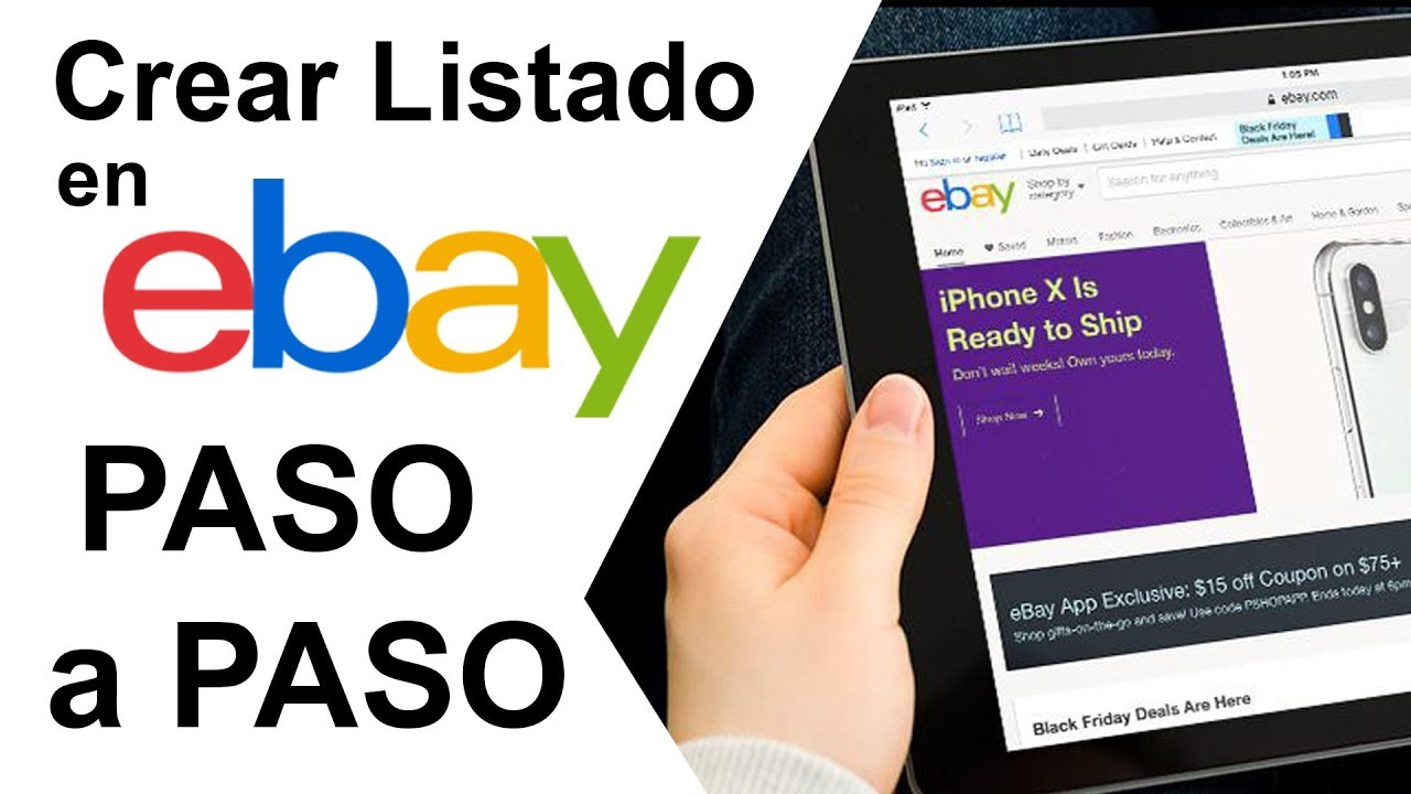 Ganar Dinero Por Internet: Como Crear Listado en eBay Paso a Paso