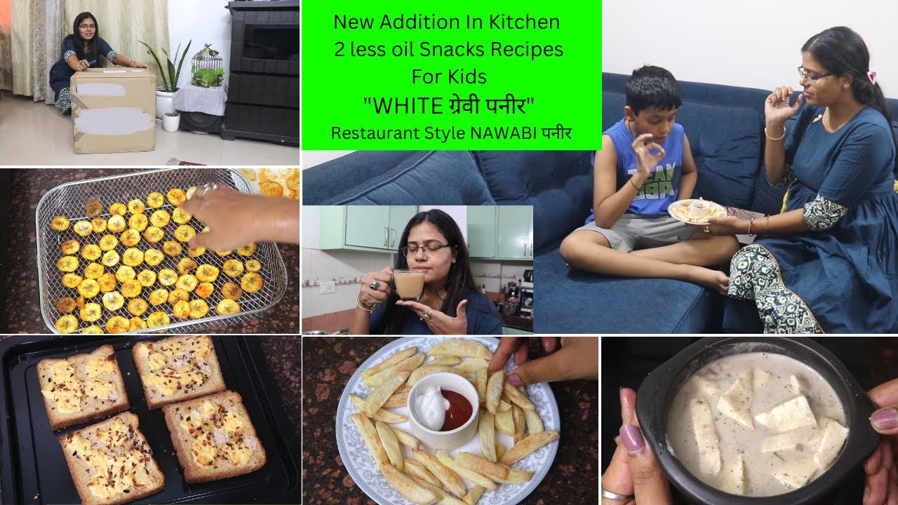 New Addition In Kitchen 2 less oil Snacks Recipes For Kids 
