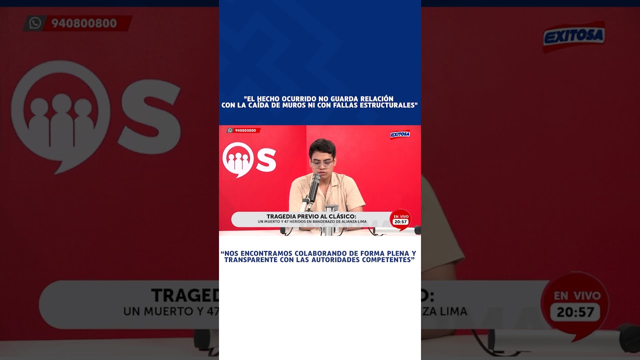 🔴🔵 Alianza Lima emite comunicado tras tragedia dentro de Matute