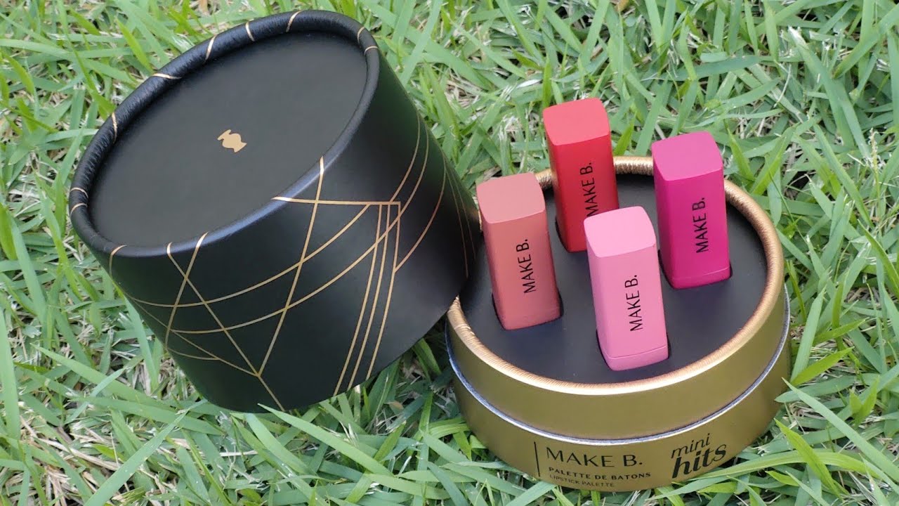 Palette de batons o boticário mini hits